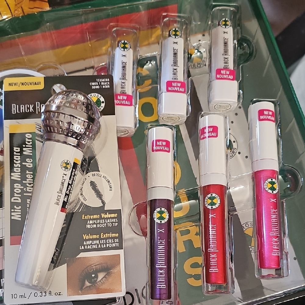 Black Radiance Lip Gloss and Mascara Collection